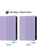 Apple Ipad Pro نسل 4 M2 2022 تبلت 11 اینچی سازگار با قاب هوشمند با روکش هوشمند پایه هوشمند Flip-thumb