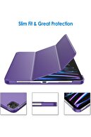 Apple Ipad Pro نسل 4 M2 2022 تبلت 11 اینچی سازگار با قاب هوشمند با روکش هوشمند پایه هوشمند Flip-thumb