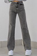 شلوار برفی دودی لایکرای طلایی زنان توکیو سوپر فاق بلند شلوار گشاد-thumb