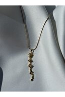 Güneş Ay Kolye — Gold — 2. görsel