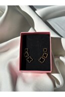 Yonca Küpe Set — Gold — 1. görsel