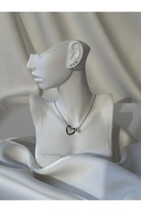 Kalp Harf Kolye — Silver