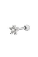 Zirkon Çiçek Tragus Küpe