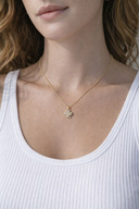 Zirkon Taşlı Kolye Gold — 2. görsel