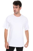 Millionaire Düz Beyaz Oversize Unisex T-shirt - 3