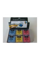 Faber Castell Hamur Silgi Renk Seçmeli Kırmızı - 1