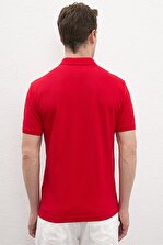 U.S. Polo Assn. Kırmızı Erkek T-Shirt - 3