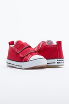 Tonny Black Çocuk Unisex Kırmızı Işıklı Cırtlı Spor Ayakkabı Tb997 - 3