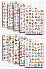 NeoPrint 500 Adet Sticker - Planner, Ajanda Ve Günlükler Için Eğlenceli Etiket Kitabı - 4