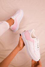 SOHO Beyaz-Pembe Kadın Sneaker 16223 - 1