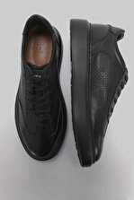 Lufian Attıvo Deri Casual Ayakkabı Siyah - 5