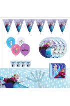 Frozen Elsa Doğum Günü Parti Seti 8 Kişilik - 1
