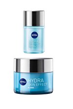NIVEA Cilt Bakım Seti Hydra Skin Effect 20 Saniyede Anında Maske + Hydra Skin Effect Jel Krem 50 ml - 1