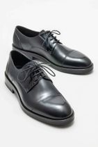 Elle Shoes Siyah Deri Erkek Klasik Ayakkabı - 2