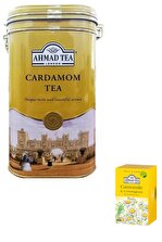 Ahmad Tea Metal Kutu Cardamom Kakule Dökme 450 Gram Çay Ve 20 Adet Papatya Çayı - 1