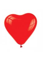 Partifabrik Kırmızı Kalp Balon Latex 5 Li - 2