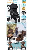Baby Home 9 In 1 Yeni Doğan Full Set 940 Travel Sistem Bebek Arabası 330 Sallanır Ev Tipi Ana Kucağı - 2