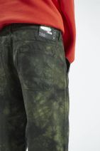 Pull & Bear Yeşil Batik Pantolon - 6