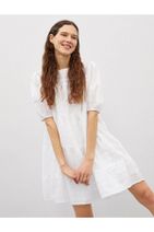 Koton Kadın Elbise Beyaz 1yal88055ıw - 2