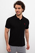 U.S. Polo Assn. Siyah Erkek T-Shirt - 1