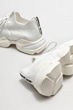 Elle Shoes Beyaz Kadın Spor Ayakkabı - 4