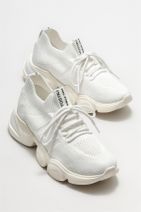 Elle Shoes Beyaz Kadın Spor Ayakkabı - 2