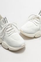 Elle Shoes Beyaz Kadın Spor Ayakkabı - 3