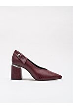 Elle Shoes Bordo Kadın Stiletto - 1