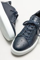 Elle Shoes Lacivert Deri Erkek Spor Ayakkabı - 3