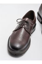 Elle Shoes Kahve Deri Erkek Klasik Ayakkabı - 3