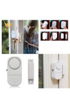 Genel Markalar Pilli Kapı Pencere Mini Alarm Yüksek Sesli Hırsız Savar Alarm - 4