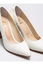 Elle Shoes Bej Kadın Topuklu Ayakkabı - 3