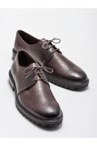 Elle Shoes Kahve Deri Erkek Klasik Ayakkabı - 2