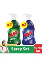 Marc Banyo Mutfak Temizleyici Yağ Çözücü Ve Kireç Sökücü Sprey Setx2 (4X750 ML) - 1