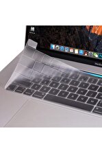 CODEGEN Apple 13" Macbook Air A1932 A2179 A2337 M1 Eu Türkçe Silikon Klavye Koruyucu - 1