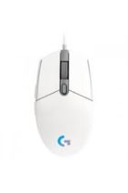 Nusrat Bilişim Logitech 910-005824 G102 Lightsync Beyaz 8000dpı 6 Tuş Optik Rgb White Kablolu Gaming (OYUNCU) Mouse - 1