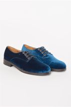 Shoes & More Oxxyo Mavi Loafer Ayakkabı - 1