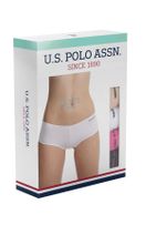 U.S. Polo Assn. Kadın Çok Renkli 5 Li Kıl Lastikli Şort 67004 - 2