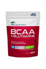 MYSUPPLEMENT Bcaa Glutamin Karpuz 45 Servis 540 gr Bcaa Glutamine 5g Bcaa 5g Glutamin Amino Asit Protein Sentezi - 2