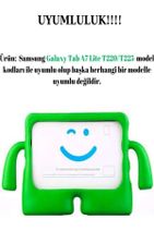 MİRAKSESUAR Galaxy Tab A7 Lite Sm-t220 Sm-t225 T290 8.7 Inç Çocuklar Için Standlı Silikon Tablet Kılıfı - 3
