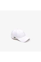 Lacoste Unisex Beyaz Şapka - 1