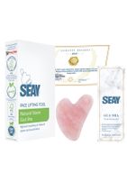 Seay Mini Pembe Kuvars Kalp Gua Sha Masaj Aleti Doğal Taş Sertifikalı - 1