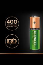 Duracell Rechargeable AA 1300 MH 4'lü - 4