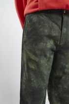 Pull & Bear Yeşil Batik Pantolon - 5