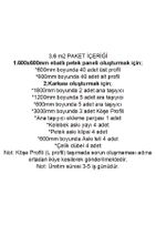 Astav Metal Petek Asma Tavan, 100x100mm Göz Aralıklı, Komple Takım (3,6 M2) - Beyaz - 4