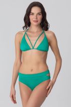 Kom Kadın Yeşil Jıpsı Bikini Takımı - 1