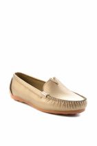 Bambi Altın Kadın Loafer Ayakkabı K01542055509 - 4