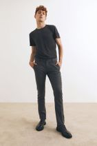 W Collection Gri Flannel Pantolon - 1