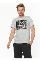 hummel HMLBLAR T-SHIRT S/S GRI MELANJ Erkek T-Shirt 100580920 - 1