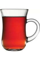 Paşabahçe Keyif Kulplu Çay Bardağı 6'lı Set 55411 - 1